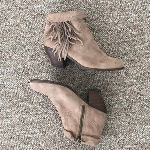 Sam Edelman Fringe Booties